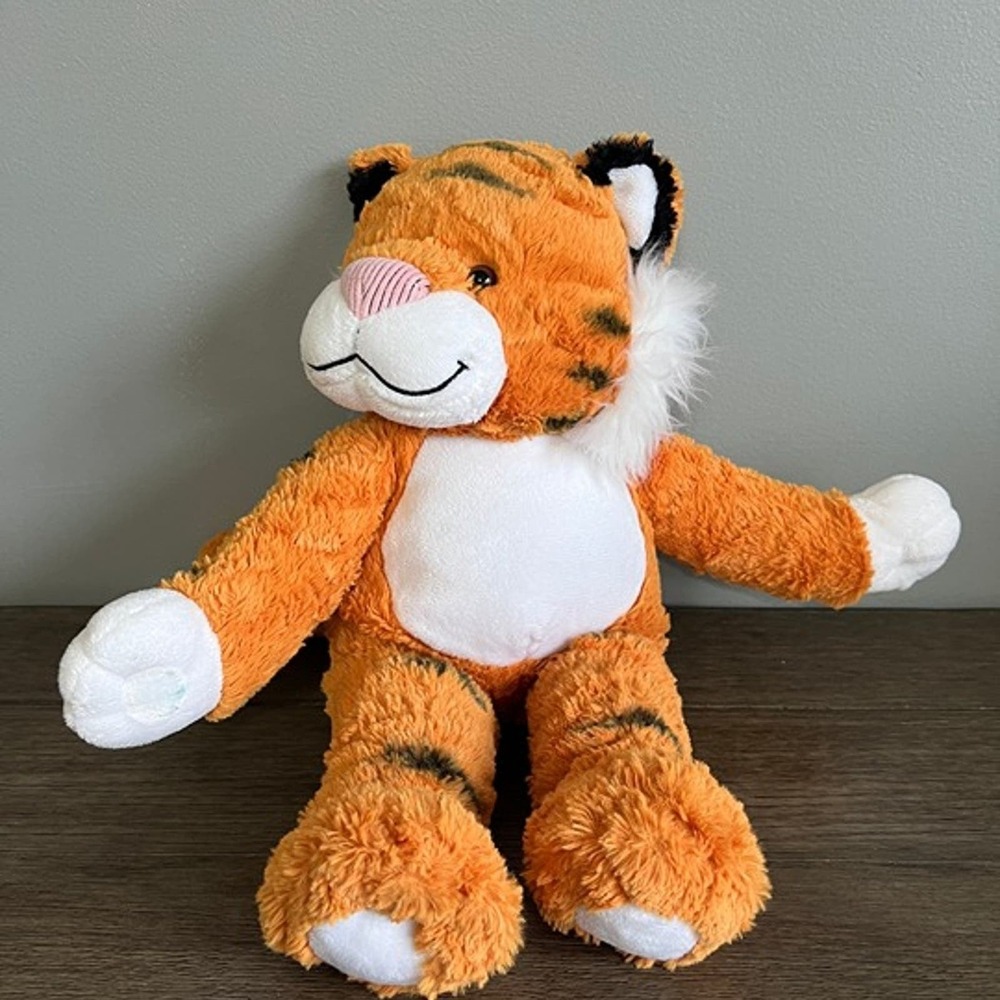Animal Alley Soft Tiger Plush Orange Black Striped Stuffed Animal Toys R Us